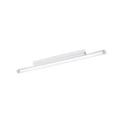 LED-Wandleuchte, warmweiße Lichtfarbe, spritzwassergeschützt, modern