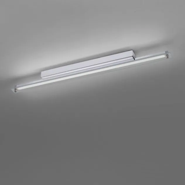 LED-Wandleuchte, warmweiße Lichtfarbe, spritzwassergeschützt, modern