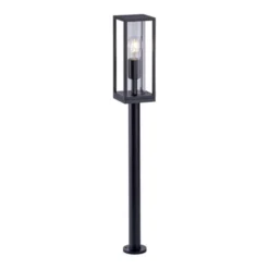 LED-Wegeleuchte, anthrazit, IP44, E27 Fassung, spritzwassergeschützt