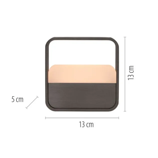 Neuhaus PURE® Akku Tischleuchte Pure Go, dark-metal brown