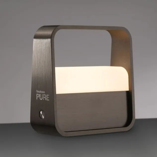 Neuhaus PURE® Akku Tischleuchte Pure Go, dark-metal brown