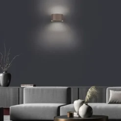 Neuhaus PURE® Akku Wandleuchte PURE Clipse dark metal brown
