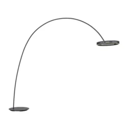 Neuhaus PURE® LED Bogenlampe PURE Loop-Bow, black pearl, Stehleuchte, dimmbar
