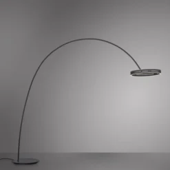 Neuhaus PURE® LED Bogenlampe PURE Loop-Bow, black pearl, Stehleuchte, dimmbar