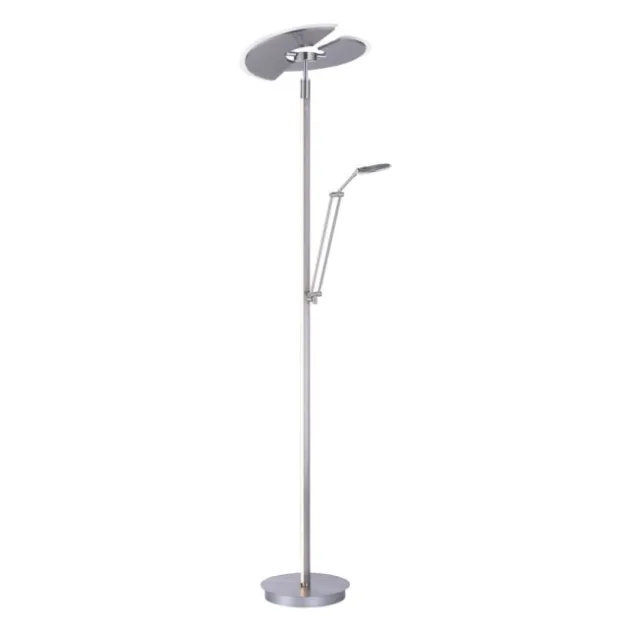 Neuhaus PURE® Led Deckenfluter / Stehleuc PURE Mutil diamond (siber farbig) Leselicht dimmbar