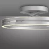 Neuhaus PURE® LED Deckenleuchte PURE Loop, stone (alu), Fernbedienung
