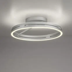 Neuhaus PURE® LED Deckenleuchte PURE Loop, stone (alu), Fernbedienung