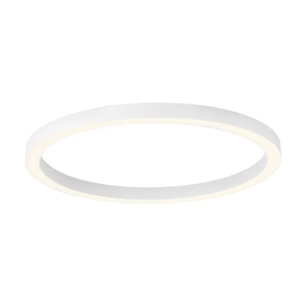 Neuhaus PURE® LED Deckenleuchte PURE Lines Round, snow, 70 cm, dimmbar, Fernbedienung