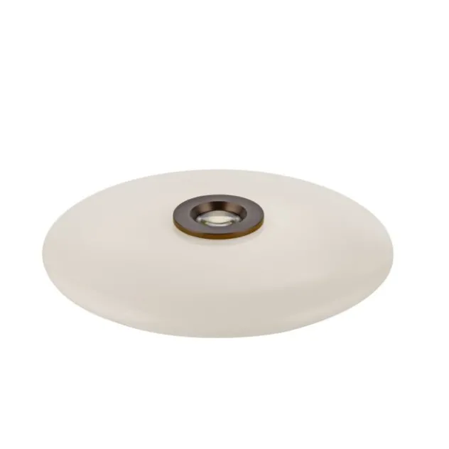 Neuhaus PURE® LED Deckenleuchte PURE Vitrum, dark-metal brown, dimmbar