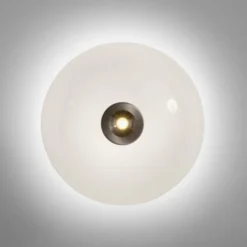 Neuhaus PURE® LED Deckenleuchte PURE Vitrum, dark-metal brown, dimmbar