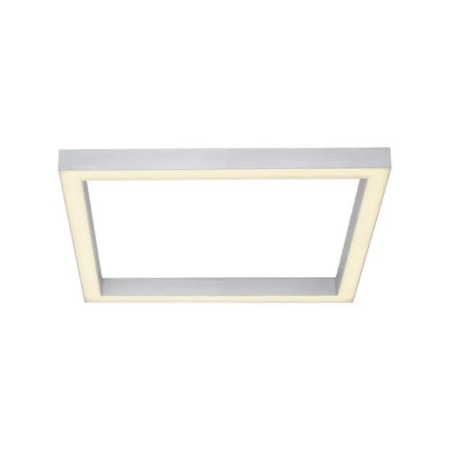 Neuhaus PURE® LED Deckenleuchte PURE Lines Square diamond (alu) 55x55cm dimmbar