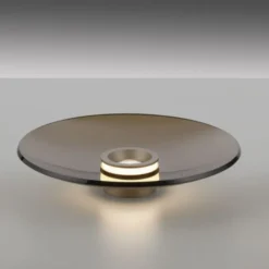 Neuhaus PURE® LED Deckenleuchte Pure Moon, bronce, Amberfarben, dimmbar