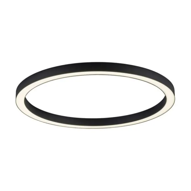 Neuhaus PURE® LED Deckenleuchte PURE Lines Round, graphite, 70cm, CCT, Fernbedienung
