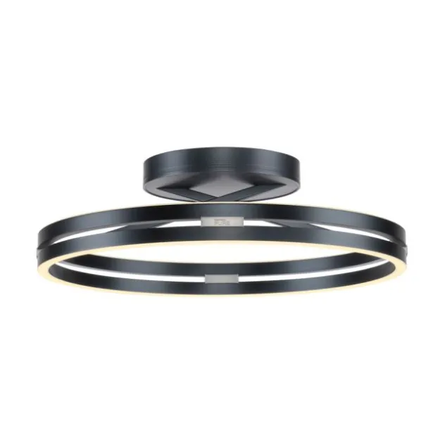 Neuhaus PURE® LED Deckenleuchte PURE Loop, mystic grey, Fernbedienung
