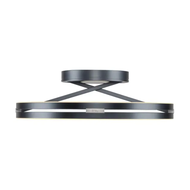 Neuhaus PURE® LED Deckenleuchte PURE Loop, mystic grey, Fernbedienung