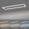 Neuhaus PURE® LED Deckenleuchte PURE Lines Square diamond, (alu) Frame 110x30cm