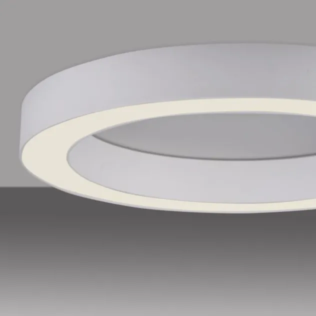 Neuhaus PURE® LED Deckenleuchte PURE Lines round, snow, 35 cm, dimmbar