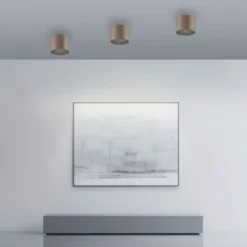 Neuhaus PURE® LED Deckenleuchte PURE Point, bronce, Indoor, dimmbar