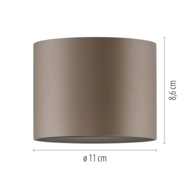 Neuhaus PURE® LED Deckenleuchte PURE Point, bronce, Indoor, dimmbar