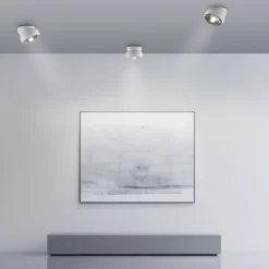 Neuhaus PURE® LED Deckenleuchte PURE Move, snow, dimmbar, dreh- und schwenkbar, Tronicdimmer