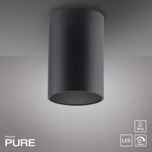 Neuhaus PURE® LED Deckenleuchte PURE Point, black pearl, Indoor, dimmbar