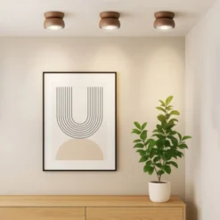 Neuhaus PURE® LED Deckenleuchte PURE Move, bronce, Tronicdimmer, dreh- schwenkbar
