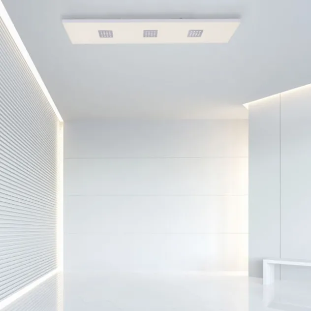 Neuhaus PURE® LED Deckenleuchte PURE Neo, aluminium gebürstet, 120x30cm, dimmbar