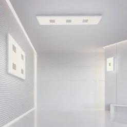 Neuhaus PURE® LED Deckenleuchte PURE Neo, aluminium gebürstet, 120x30cm, dimmbar
