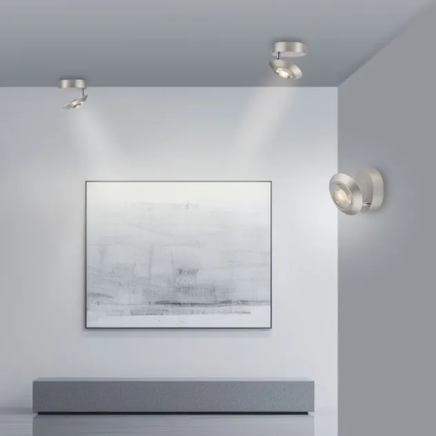 Neuhaus PURE® LED Deckenleuchte PURE Oculis, diamond, Tronicdimmer, dreh+schwenkbar