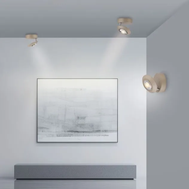 Neuhaus PURE® LED Deckenleuchte PURE Oculis, bronce, Tronicdimmer, dreh+schwenkbar
