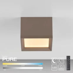 Neuhaus PURE® LED Deckenleuchte PURE Manhattan,bronce