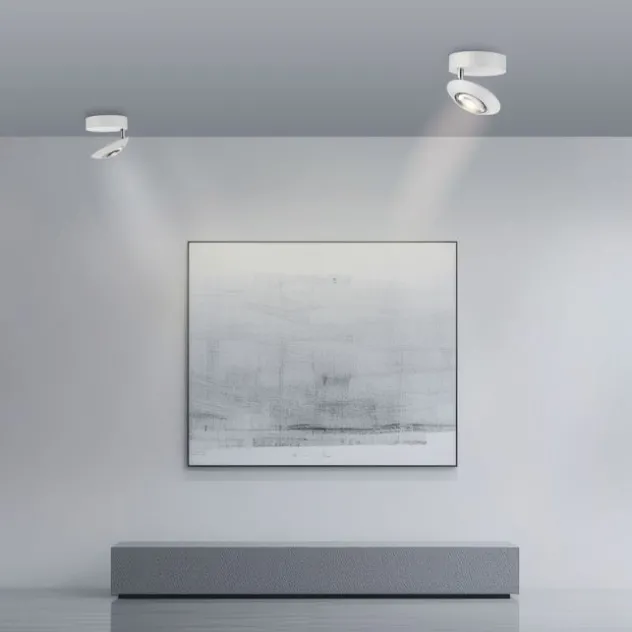 Neuhaus PURE® LED Deckenleuchte PURE Oculis, snow, Tronicdimmer, dreh+schwenkbar