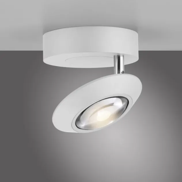 Neuhaus PURE® LED Deckenleuchte PURE Oculis, snow, Tronicdimmer, dreh+schwenkbar