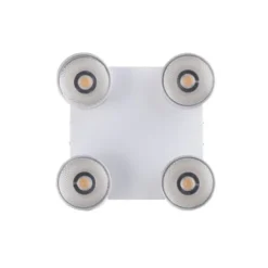 Neuhaus PURE® LED Deckenleuchte PURE Nola weiß 4 flammig drehbar dimmbar