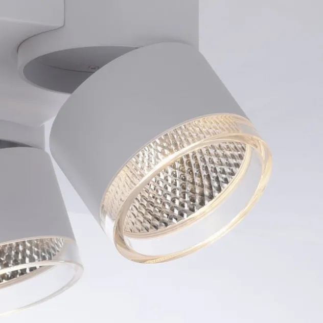 Neuhaus PURE® LED Deckenleuchte PURE Nola weiß 4 flammig drehbar dimmbar
