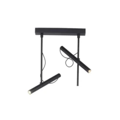 Neuhaus PURE® LED Deckenleuchte PURE Tutua, 2-flammig, schwarz, drehbar