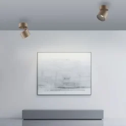 Neuhaus PURE® LED Deckenleuchte PURE Cup, bronce, dimmbar, dreh- und schwenkbar