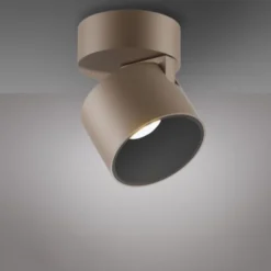 Neuhaus PURE® LED Deckenleuchte PURE Cup, bronce, dimmbar, dreh- und schwenkbar