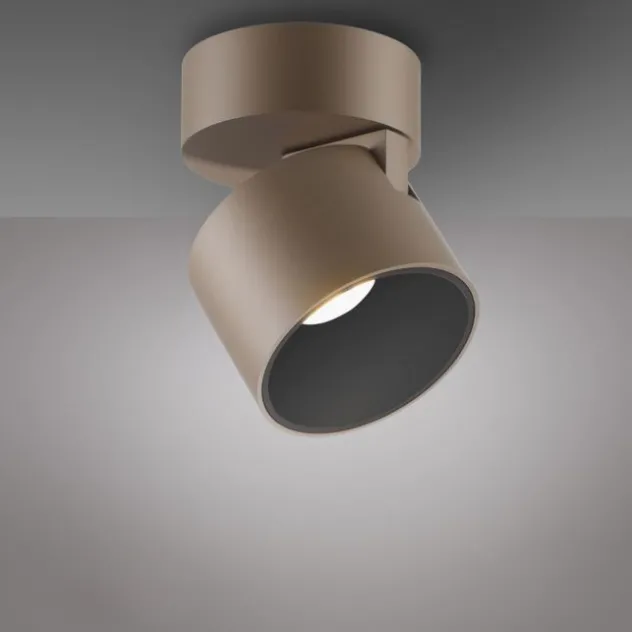 Neuhaus PURE® LED Deckenleuchte PURE Cup, bronce, dimmbar, dreh- und schwenkbar