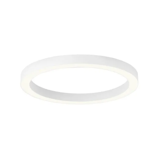 Neuhaus PURE® LED Deckenleuchte PURE Lines Round, snow ,dimmbar, Funk-FB,