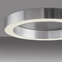 Neuhaus PURE® LED Deckenleuchte PURE Lines Round, diamond (alu), 35 cm, dimmbar