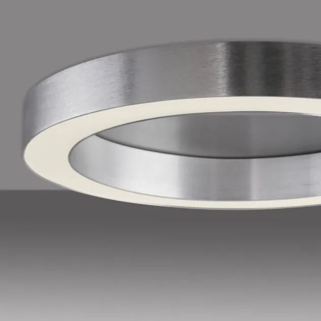 Neuhaus PURE® LED Deckenleuchte PURE Lines Round, diamond (alu), 35 cm, dimmbar