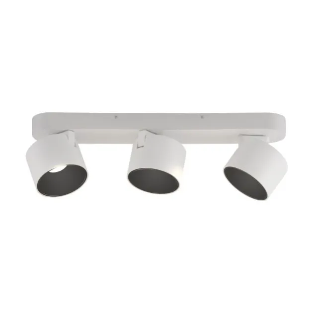 Neuhaus PURE® LED Deckenstrahler PURE Cup, snow, 3-flammig, dreh und schwenkbar