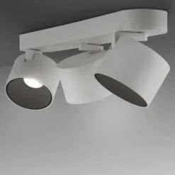 Neuhaus PURE® LED Deckenstrahler PURE Cup, snow, 3-flammig, dreh und schwenkbar