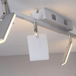 Neuhaus PURE® LED Deckenstrahler PURE Mira, diamond (alu), 6-flammig, dimmbar, CCT