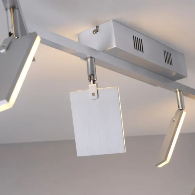 Neuhaus PURE® LED Deckenstrahler PURE Mira, diamond (alu), 6-flammig, dimmbar, CCT