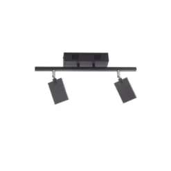 Neuhaus PURE® LED Deckenstrahler PURE Mira, black-pearl, 2-flammig, dimmbar, CCT