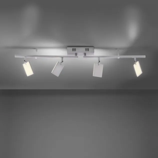 Neuhaus PURE® LED Deckenstrahler PURE Mira, diamond (alu), 4-flammig, dimmbar CCT