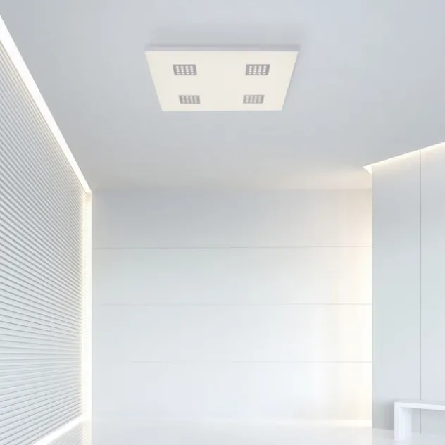 Neuhaus PURE® LED-Panel PURE Neo, aluminium gebürstet, 62x62cm, dimmbar