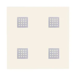Neuhaus PURE® LED-Panel PURE Neo, aluminium gebürstet, 62x62cm, dimmbar